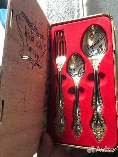 Подарочные наборы ложек именные