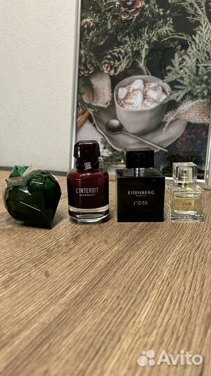 Распив Mugler, Givenchy, Eisenberg