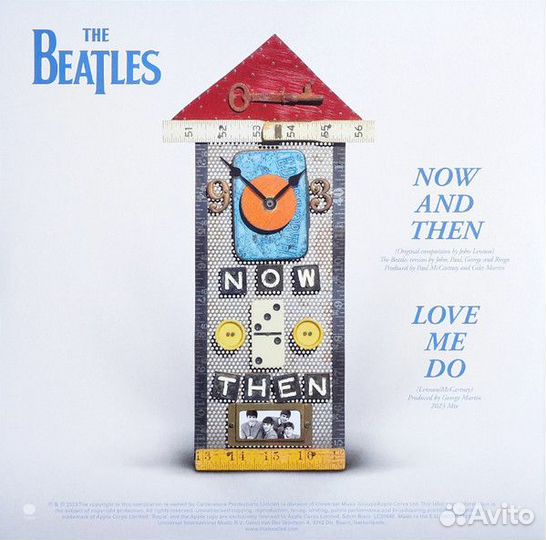 Виниловая пластинка The Beatles - Now & Then 7