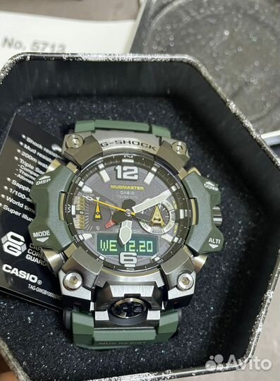 Часы Casio G-Shock GWG-B1000-3A Bluetooth