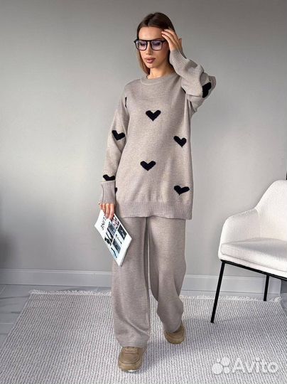 Вязаный костюм