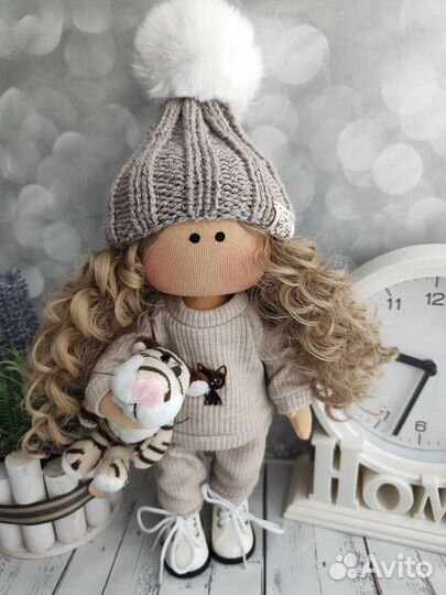 Кукла Текстильная,игровая, интерьерная