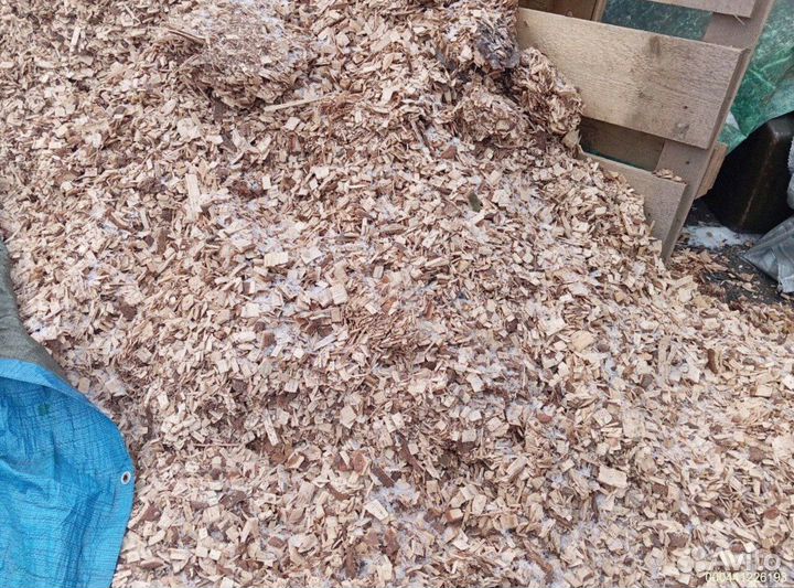 Мешки с декоративной щепой для ландшафта