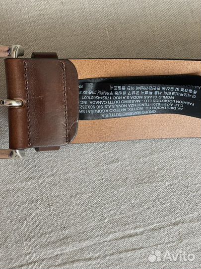 Ремень натуральная кожа Massimo Dutti