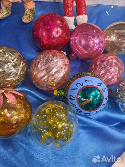Елочные игрушки СССР.Шарики