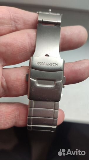 Romanson opus all titanium chronograph um4128hm