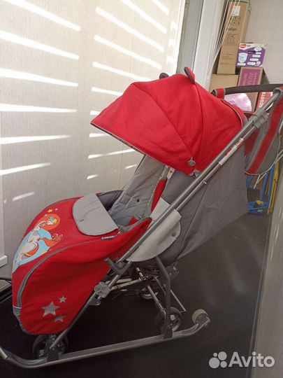 Санки коляска Nika kids