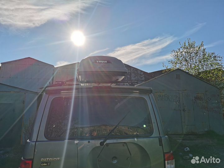 Бокс на крышу thule бу