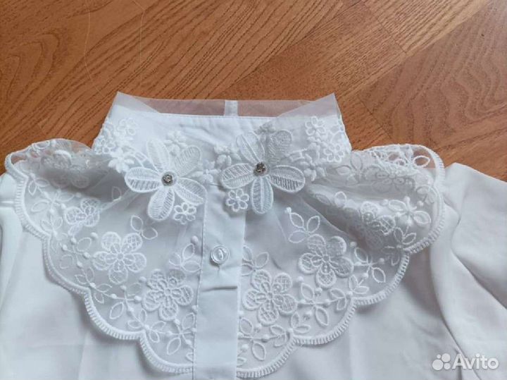 Блузка школьная р 122-128