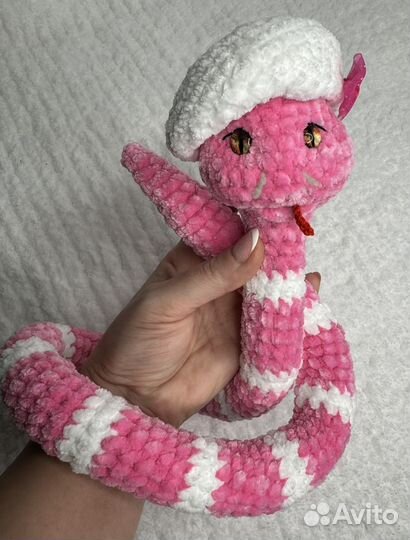 Змейка плюшевая(символ 2025 )