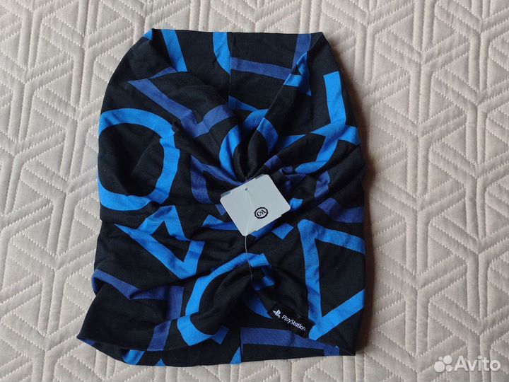 Новый синий снуд баф C&A PlayStation хлопок
