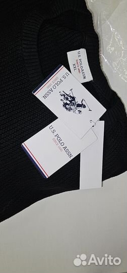 Us polo джемпер мужской