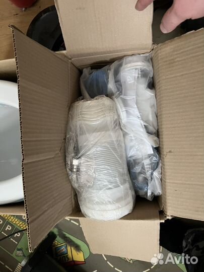 Унитаз от застройщика Санита