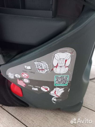 Детское автокресло 9 до 36 кг britax romer evolla