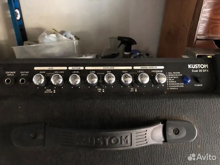 Комбоусилитель kustom dual 35 dfx