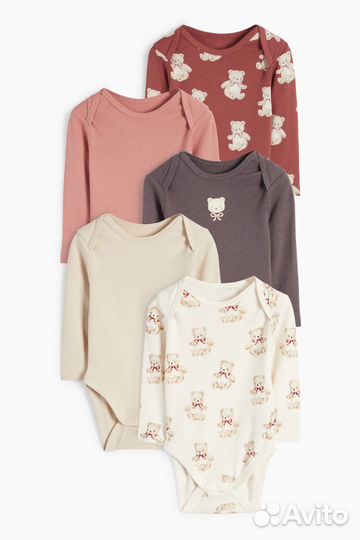 Набор боди для девочки 80