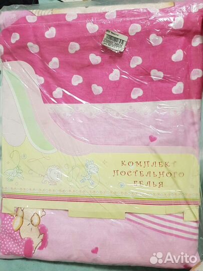 Постельное белье в детскую кроватку