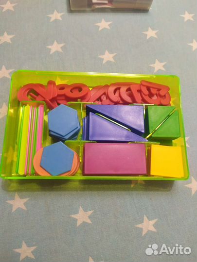 Набор счётных материалов и звуковых схем.Пакетом