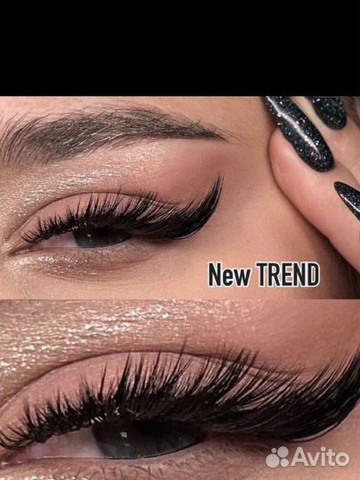Наращивание ресниц на дому