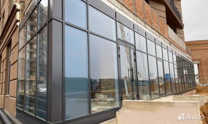 Окна алюминиевые