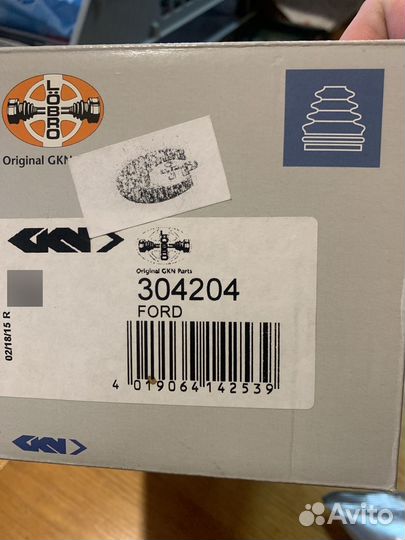 Пыльник шруса внутренний на Ford Transit c 2000