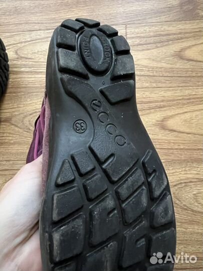 Зимние сапоги ecco