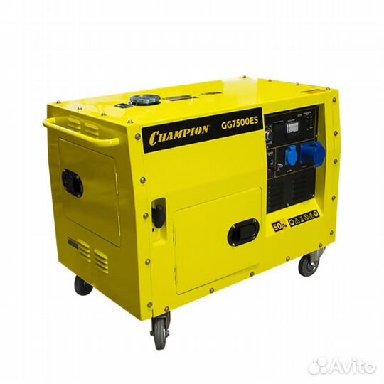 Champion GG7500ES бензиновый генератор (6кВт)