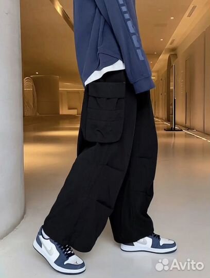 Брюки парашюты карго