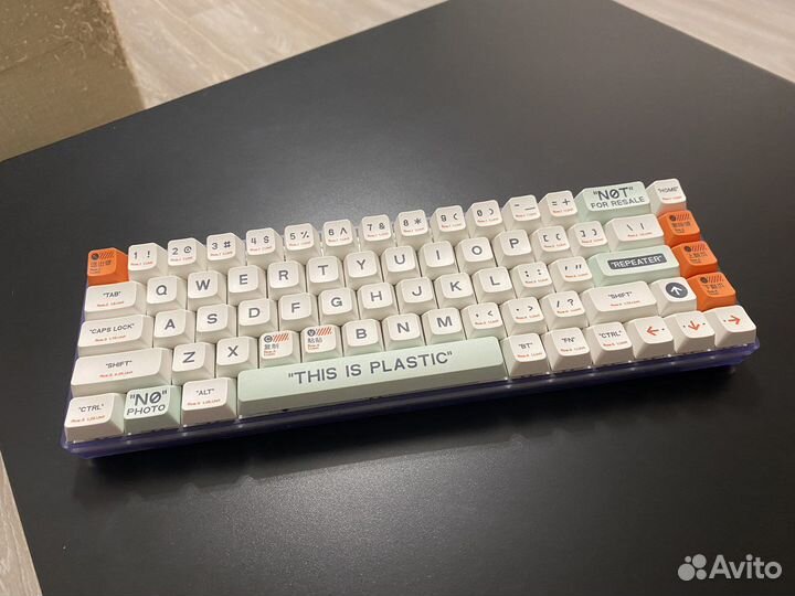 Тестер 68 + Gateron g white Pro и ориги свичи