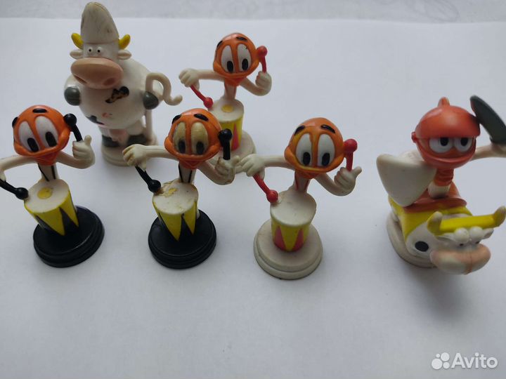 Фигурки из киндер сюрприза 90х годов