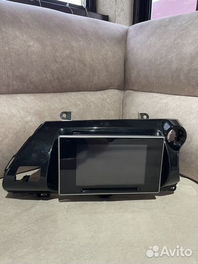 Мультимедиа toyota hilux revo