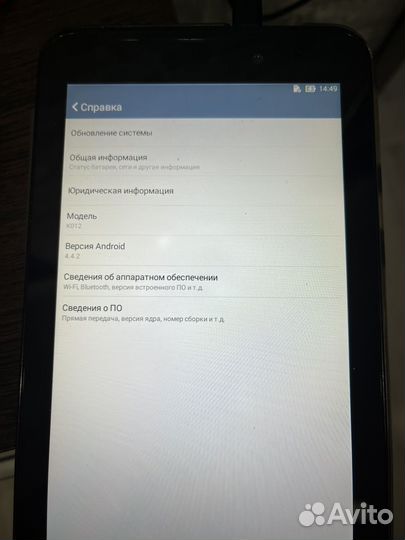 Планшет Asus K012