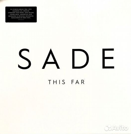 Виниловая пластинка Sade – This Far