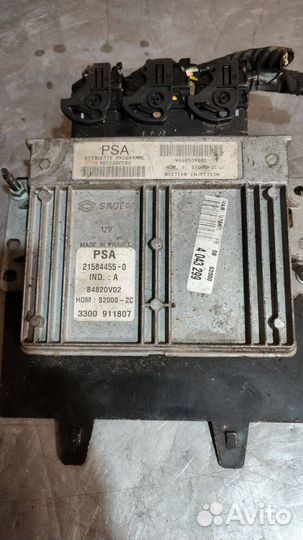 Блок управления двигателем Citroen Xsara рест