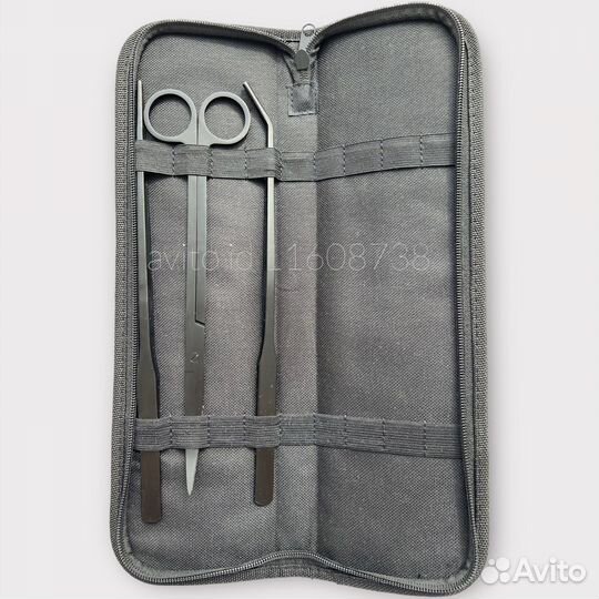 Ножницы, пинцет для аквариума и растений