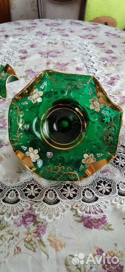 Ваза чехия богемия