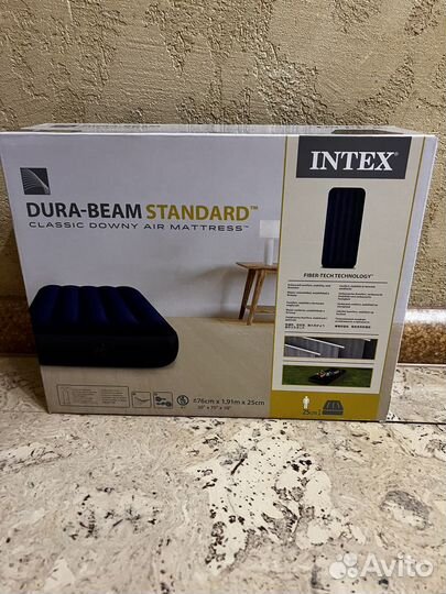 Надувной матрас intex 76х1,91х25 (новый)