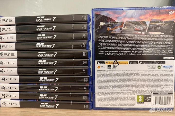 Gran turismo 7 ps5 диск новый в наличии