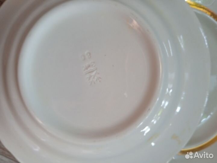 Тарелки блюда зик СССР 17см, 20см