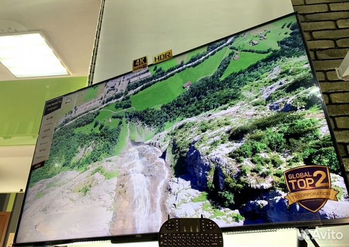Qled Смарт 50 на квантовых точках 4K,HDR +джойстик