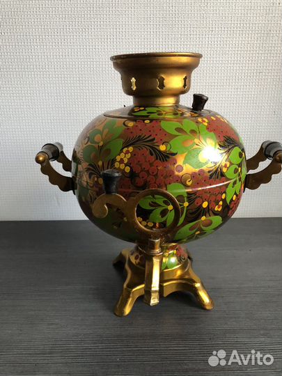 Самовар электрический с художественной ручной росп