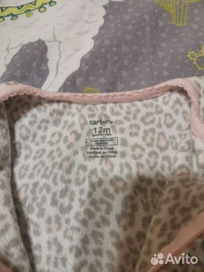 Флисовый комбинезон carters