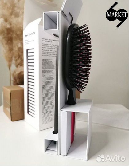 Расческа Dyson premium 2 в 1 цвет фуксия