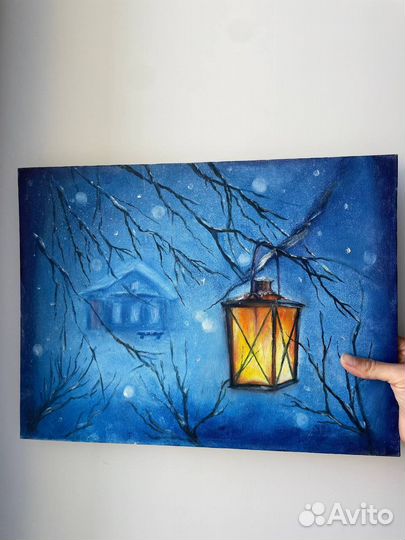 Картина маслом на холсте, 30х40