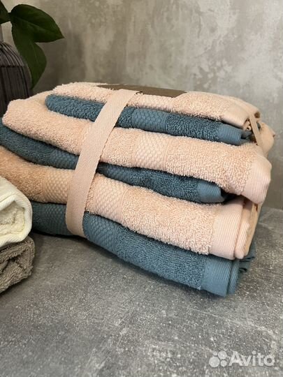 Набор махровых полотенец 6шт