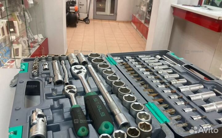 Бе8 Набор инструментов stels 94 предмета auto 94