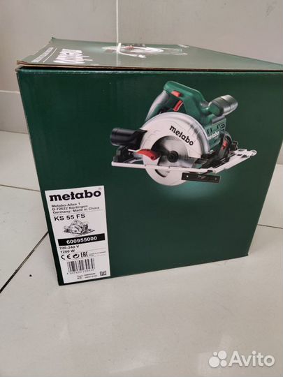 Циркулярная пила (дисковая) Metabo KS 55 FS