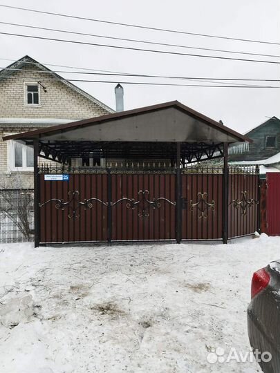 Кованые ворота