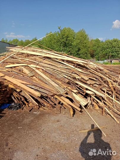 Дрова горбыль пиленный