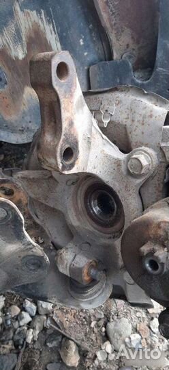 Кулак поворотный передний Mitsubishi Dion 1